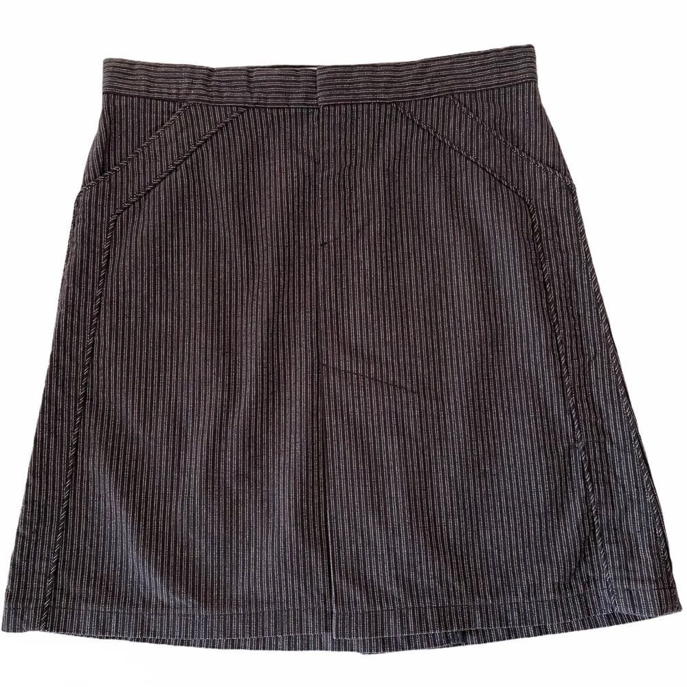 Marc Jacobs Stripe Cotton A-Line Skirt Size 10